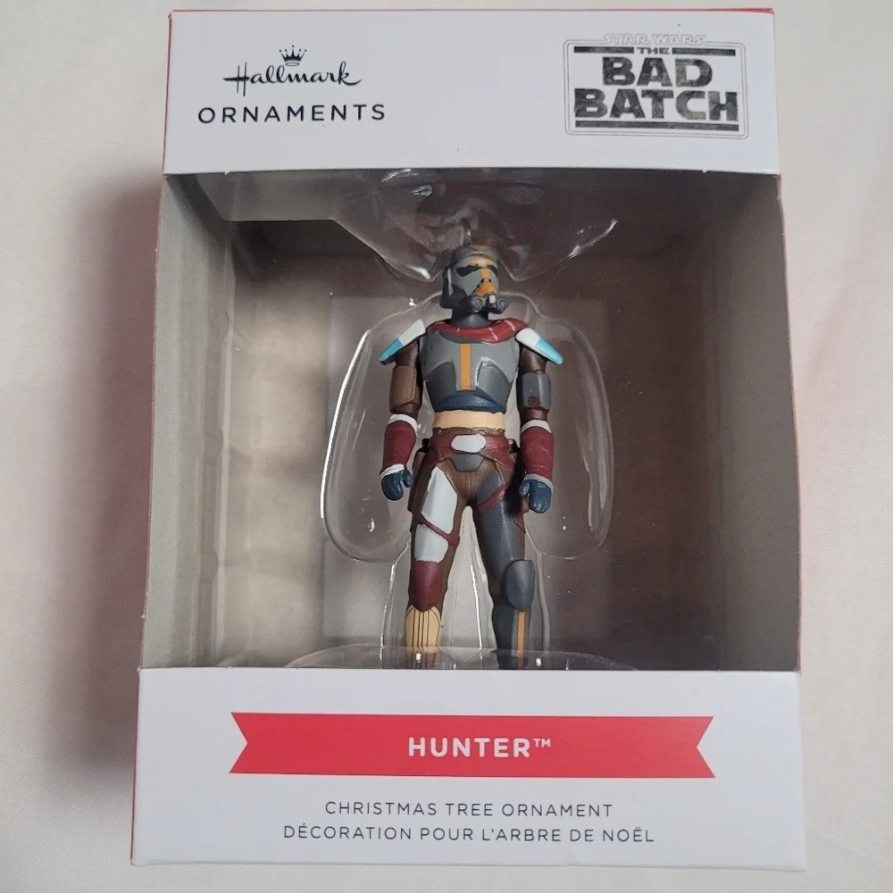 New Hallmark Star Wars The Bad Batch Hunter Christmas Ornament